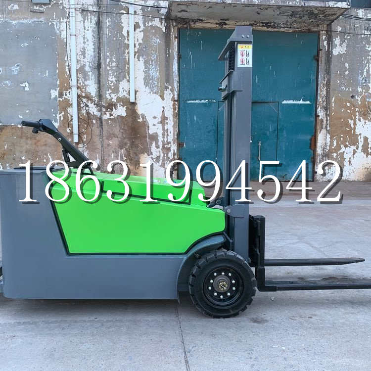 海南区小型电动叉车1吨2吨步行站驾式电瓶堆高充电装卸车液压升降车铲车
